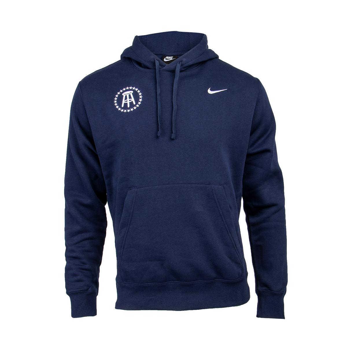 grey nike barstool hoodie