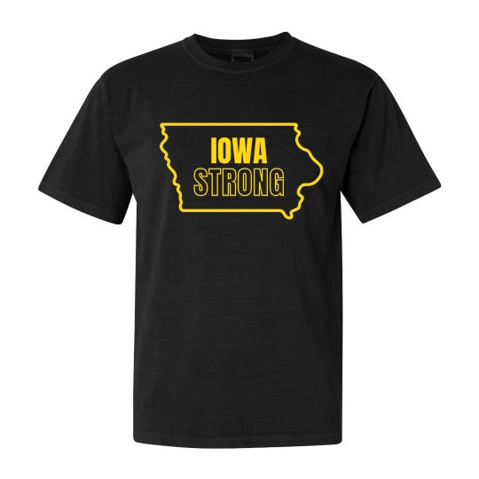 Iowa Strong-T-Shirts-Bussin With The Boys-Black-S-Barstool Sports