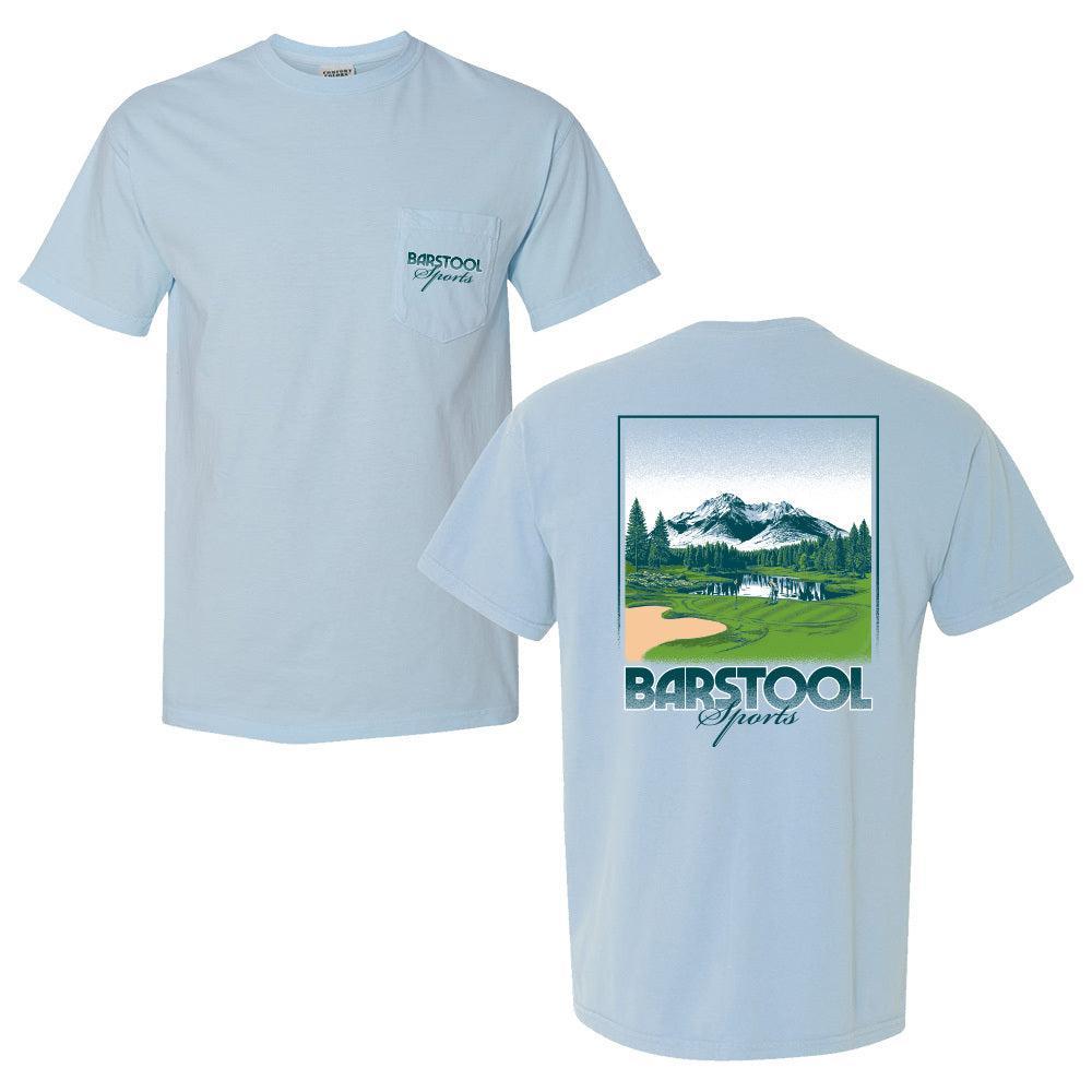 Barstool Sports Golf Mountain Pocket Tee - Barstool Sports Polos