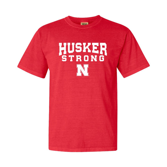Husker Strong-T-Shirts-Bussin With The Boys-Red-S-Barstool Sports