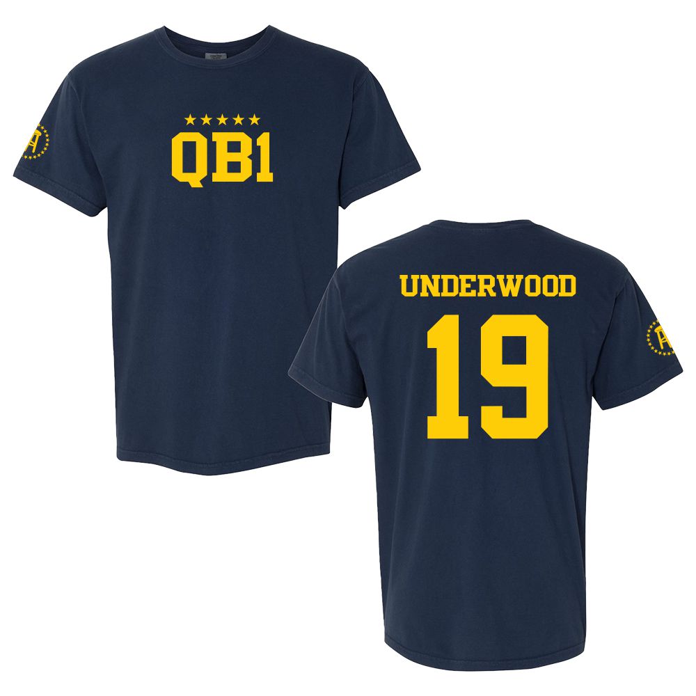 QB1 MI Tee Barstool Sports T-Shirts Merch - Main Image