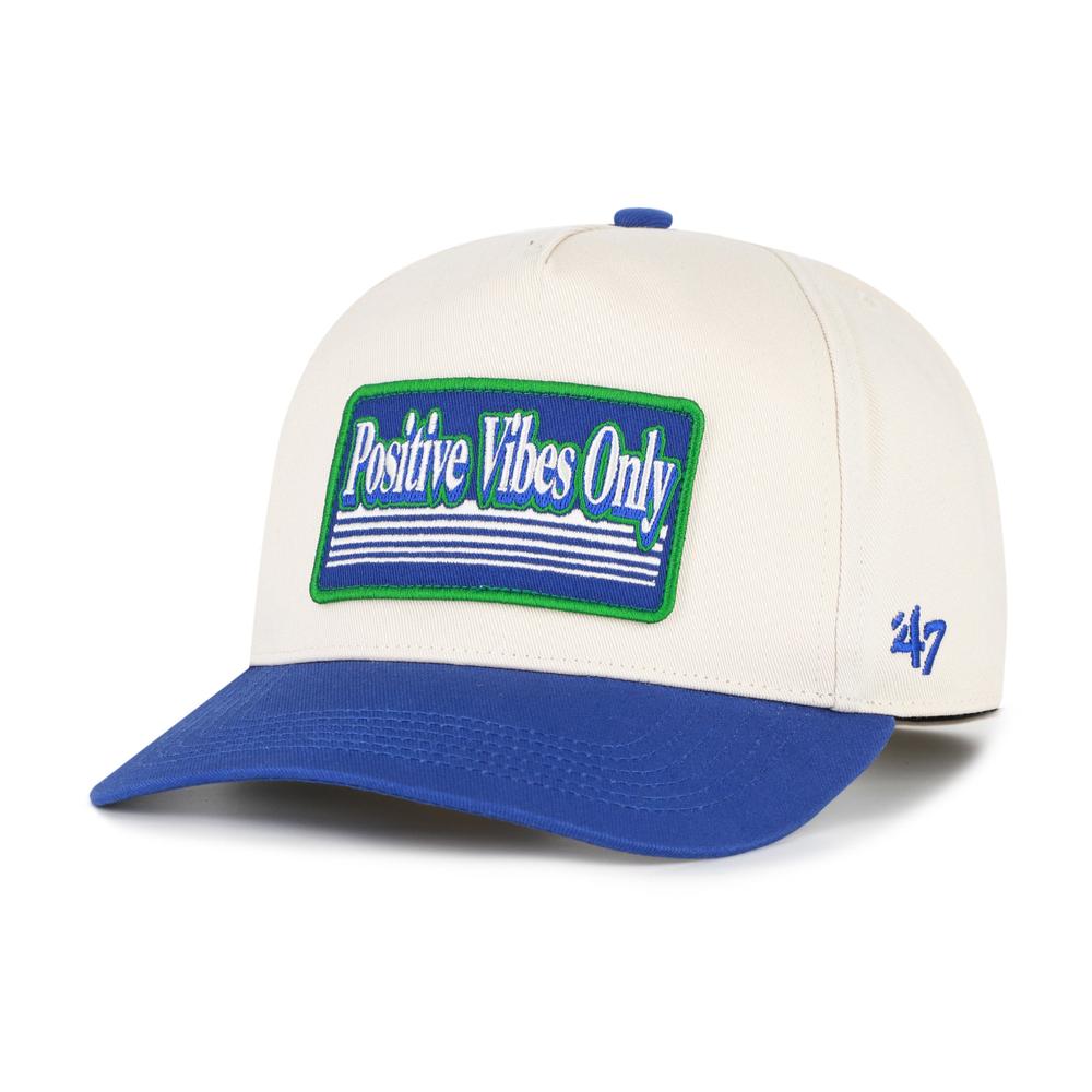 Positive Vibes Only Patch '47 HITCH Snapback Hat - Barstool Sports