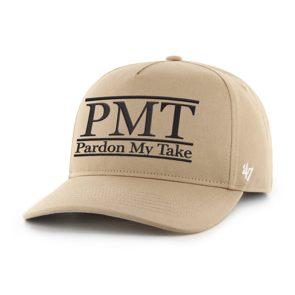PMT '47 HITCH Snapback Hat-Hats-Pardon My Take-Natural-One Size-Barstool Sports