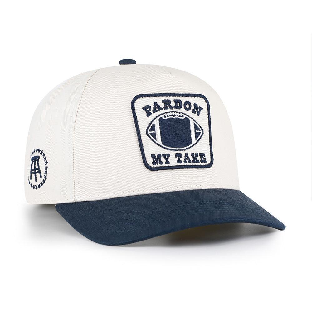 帽子 Tento Drowcode hat Pardon My Take Football Patch '47 HITCH Snapback Hat - Pardon My