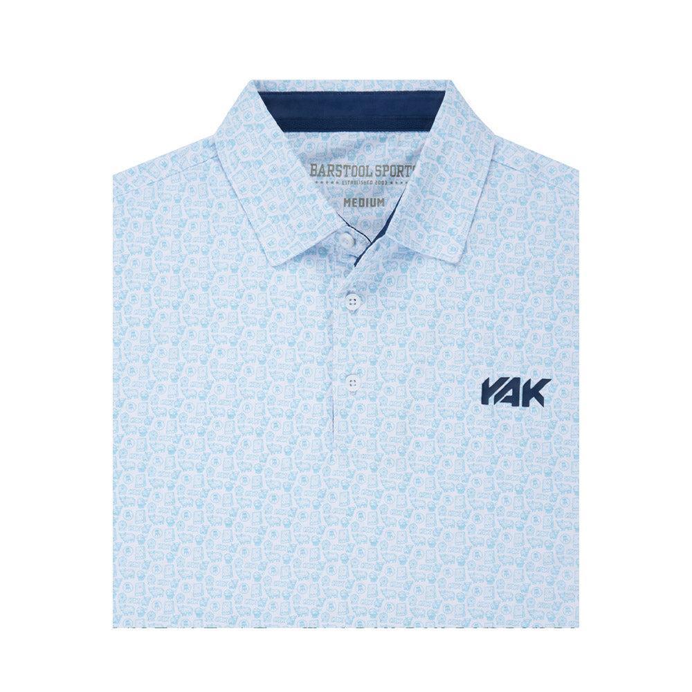 The YAK Printed Polo - The Yak Merchandise – Barstool Sports