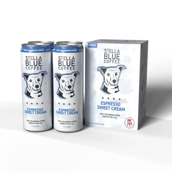 Sweet Cream Canned Latte 4 Pack-Coffee-Pardon My Take-Barstool Sports
