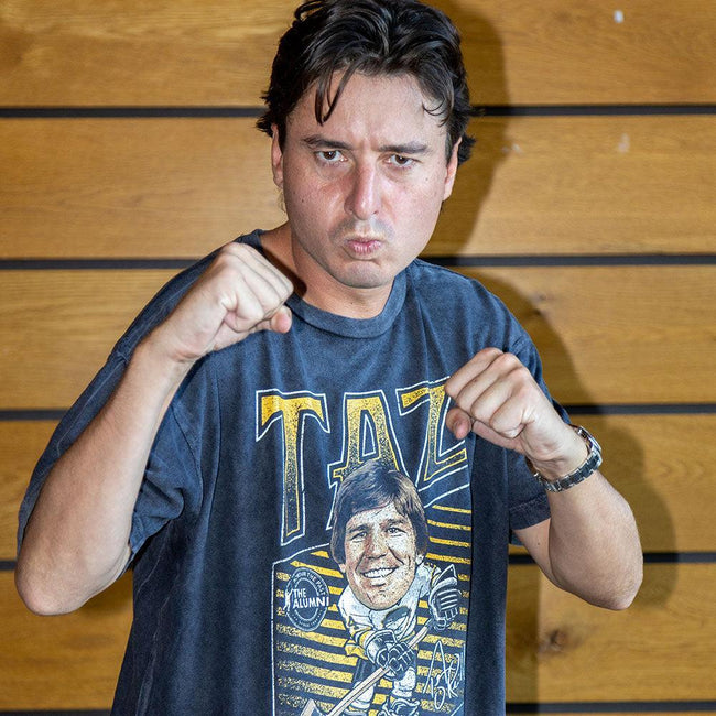 Spittin Chiclets x NHL Alumni Association Terry O'Reilly Taz Tee-T-Shirts-Spittin Chiclets-Barstool Sports