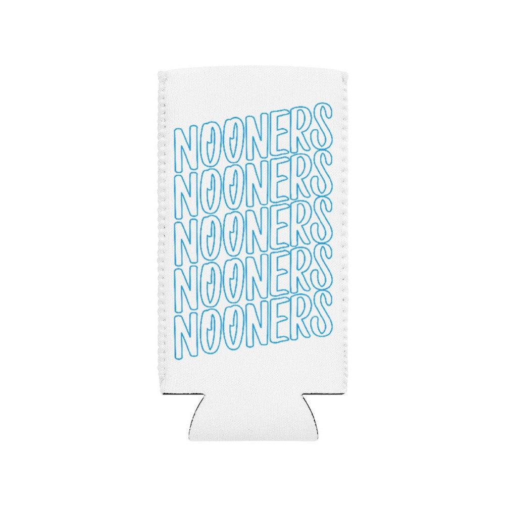 Nooners Can Cooler (White)-Drinkware-Nooners-Barstool Sports