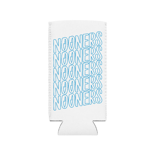 Nooners Can Cooler (White)-Drinkware-Nooners-Barstool Sports