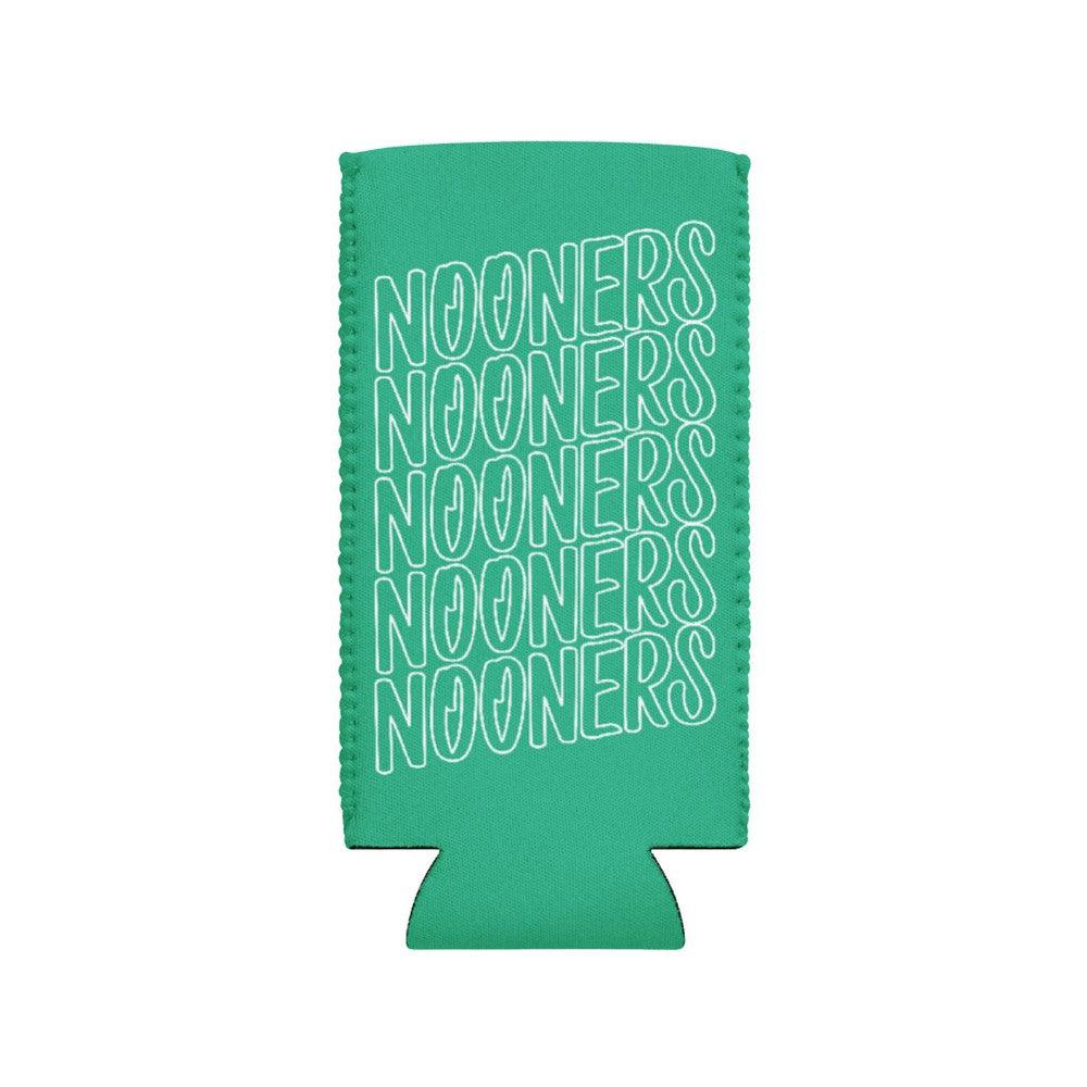 Nooners Can Cooler (Green)-Drinkware-Nooners-Barstool Sports