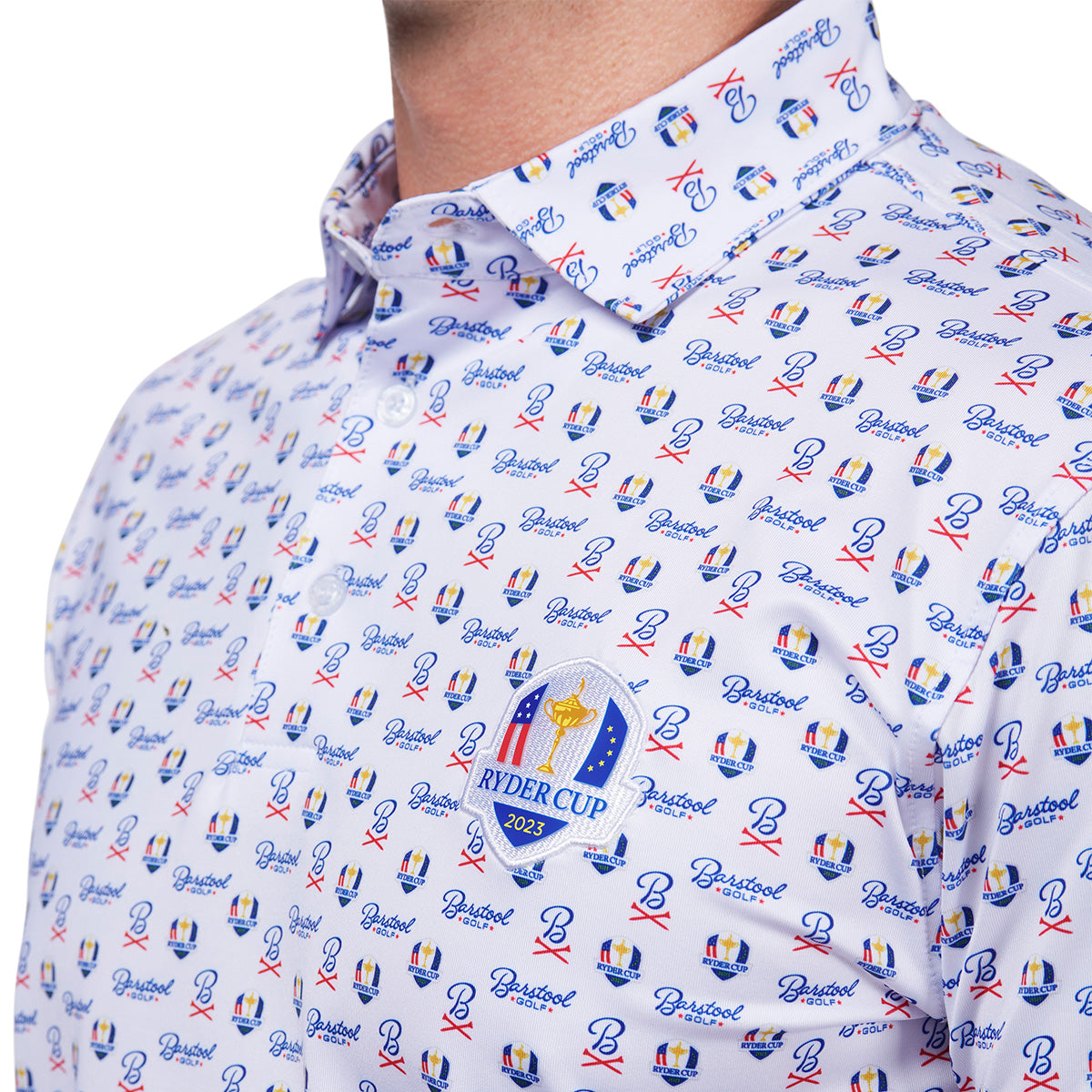 Barstool Golf x Ryder Cup Printed Polo-Polos-Fore Play-Barstool Sports