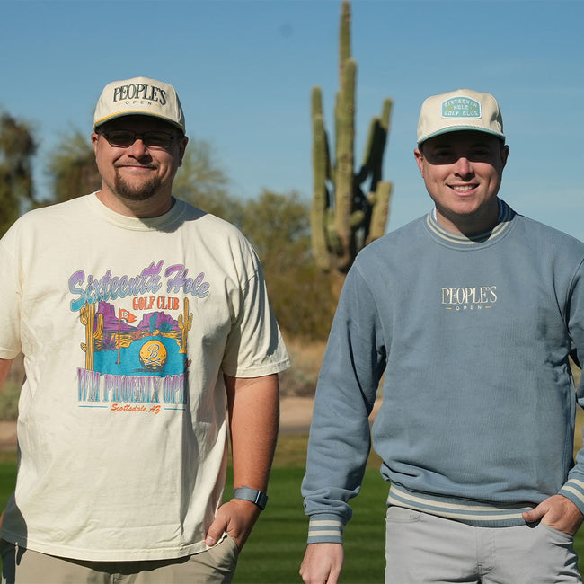 Barstool Golf x WM Phoenix Open People's Open Ribbed Crewneck-Crewnecks-Fore Play-Barstool Sports