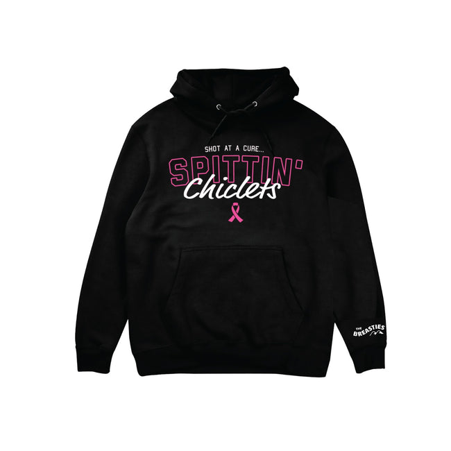 Spittin Chiclets x Breasties Outline Hoodie-Hoodies & Sweatshirts-Spittin Chiclets-Barstool Sports