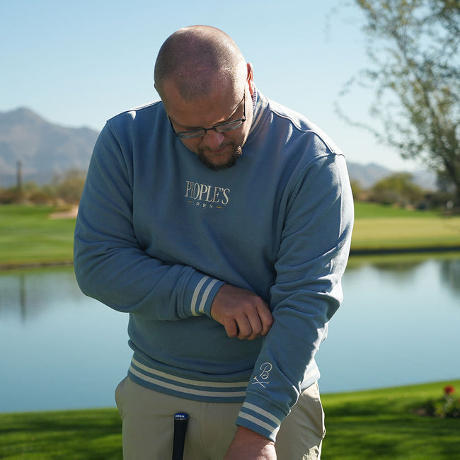 Barstool Golf x WM Phoenix Open People's Open Ribbed Crewneck-Crewnecks-Fore Play-Barstool Sports