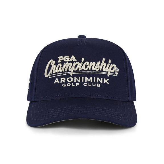 PGA Championship Aronimink x Barstool Golf Snapback Hat-Hats-Fore Play-Navy-One Size-Barstool Sports