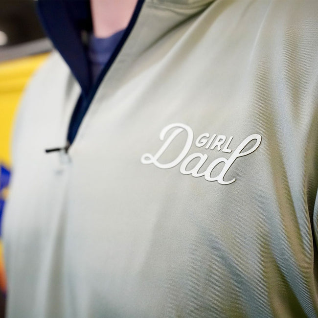 Bussin With The Boys Girl Dad Quarter Zip-Pullovers-Bussin With The Boys-Barstool Sports