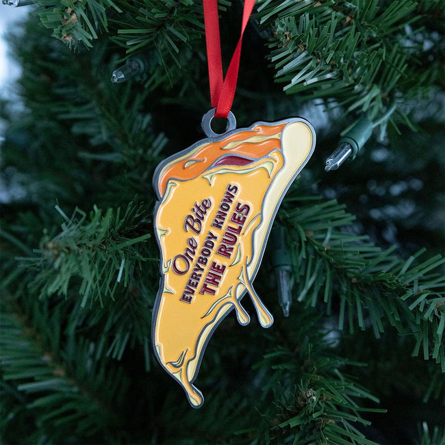 One Bite Pizza Slice Ornament-Ornaments-One Bite-Tan-One Size-Barstool Sports