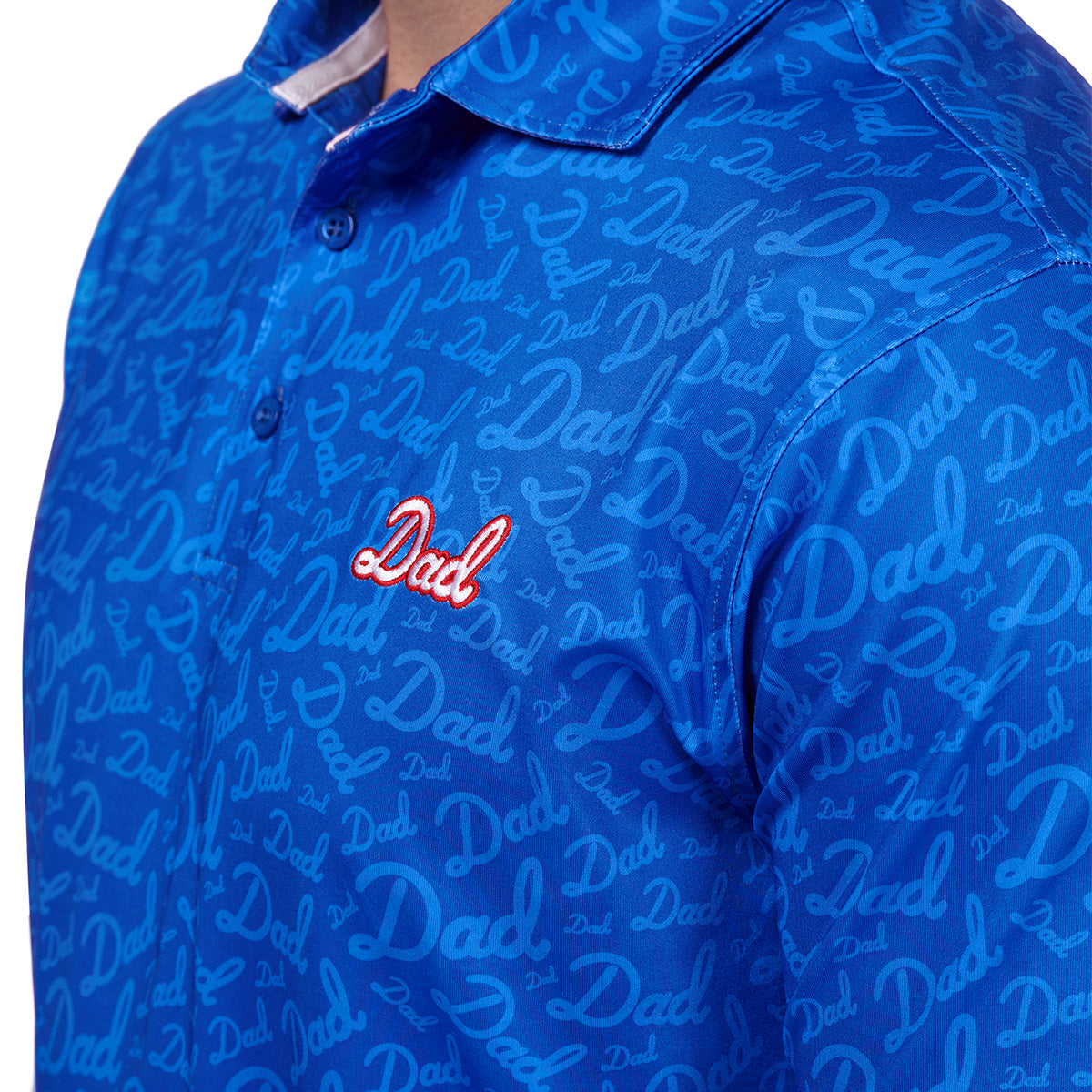 Bussin With The Boys Dad Print Polo-Polos-Bussin With The Boys-Barstool Sports