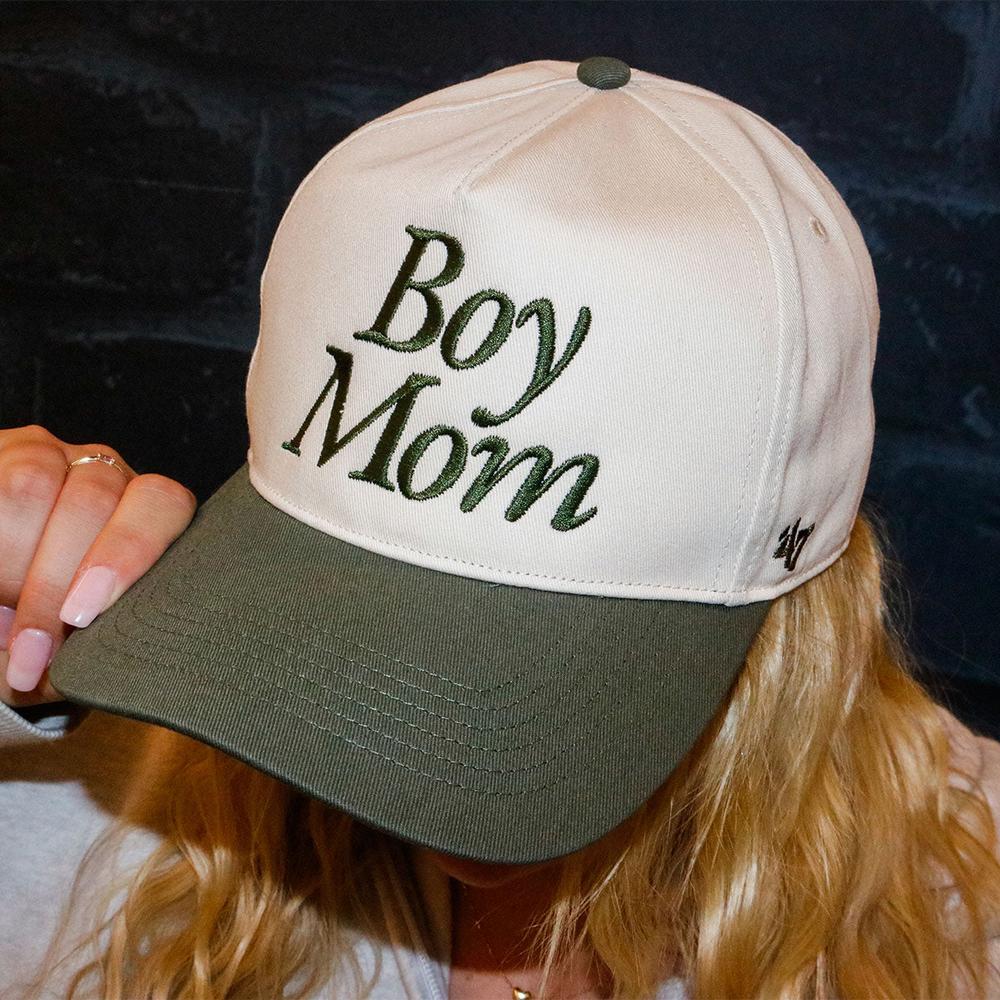 Boy Mom '47 Two Tone HITCH Snapback Hat-Hats-Barstool Sports-Barstool Sports