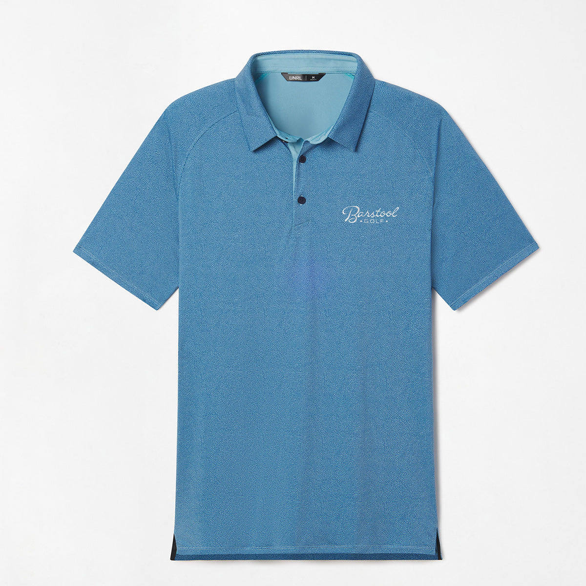 UNRL x Barstool Golf Script Turing Polo-Polos-Fore Play-Barstool Sports