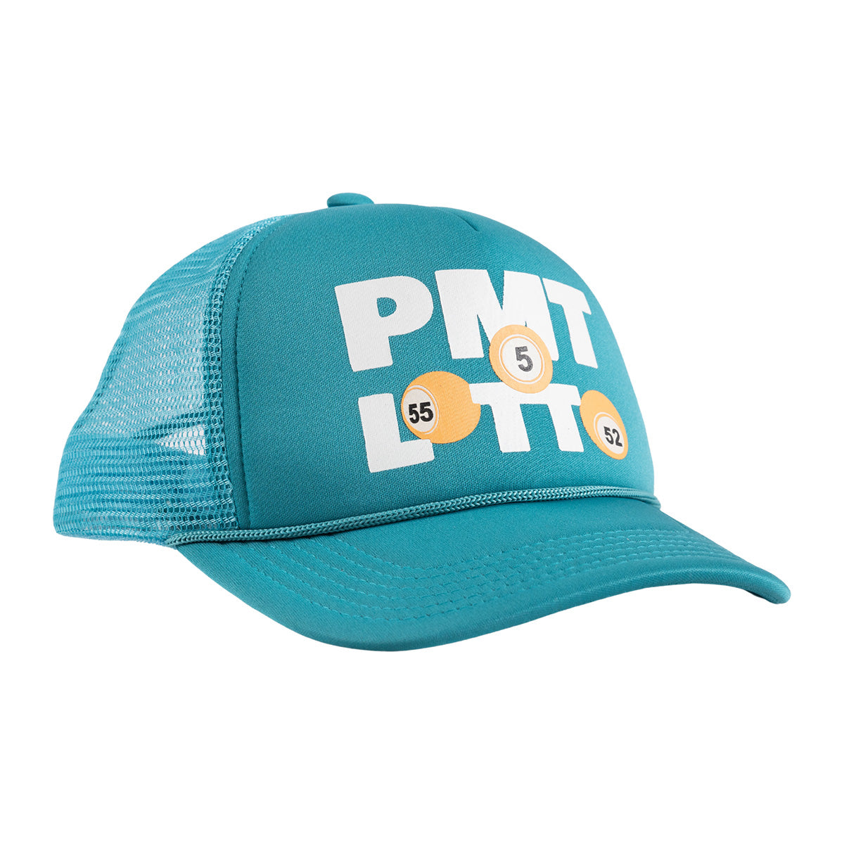 PMT x Duvin Lotto Trucker Hat-Hats-Pardon My Take-Teal-One Size-Barstool Sports