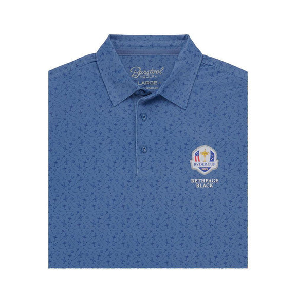 Barstool Golf x Ryder Cup Bethpage Black Performance Polo-Polos-Fore Play-Navy-S-Barstool Sports
