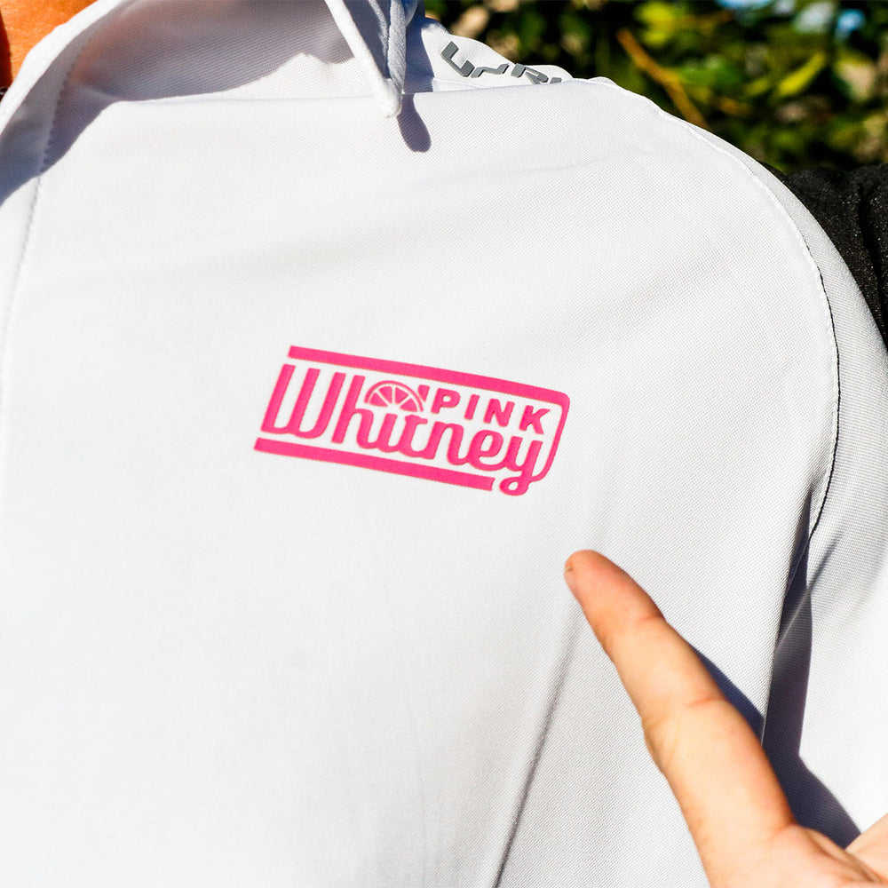 UNRL x Pink Whitney Script II Tradition Polo-Polos-Pink Whitney-Barstool Sports
