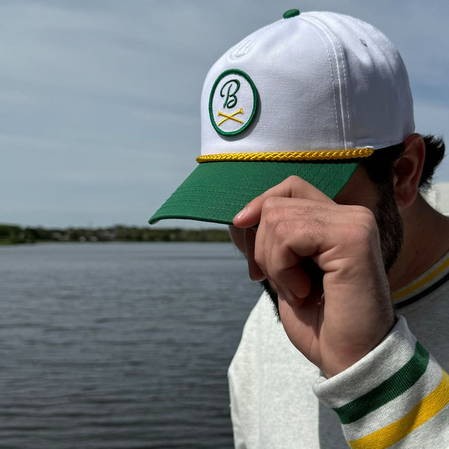 Barstool Golf Patch Rope Hat-Hats-Fore Play-White-One Size-Barstool Sports
