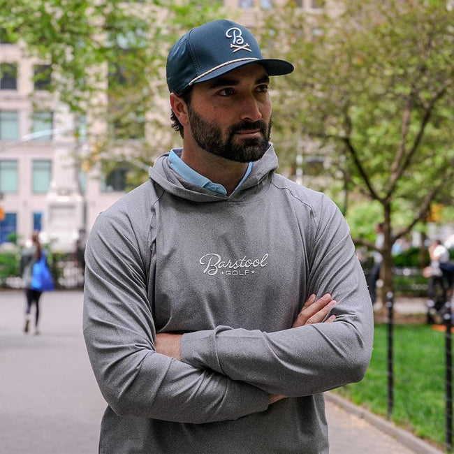 Barstool Golf Logo Performance Rope Hat-Hats-Fore Play-Barstool Sports