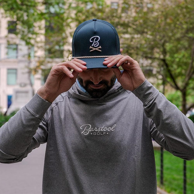 Barstool Golf Logo Performance Rope Hat-Hats-Fore Play-Barstool Sports