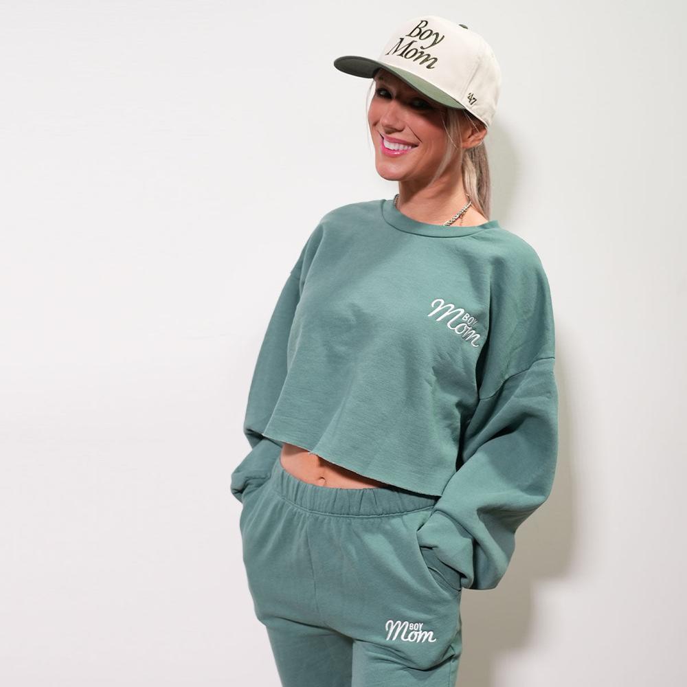 Boy Mom Premium Sweatpants-Sweatpants-Barstool Sports-Barstool Sports