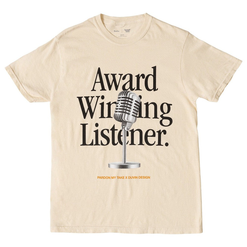 PMT x Duvin AWL Tee-T-Shirts-Pardon My Take-Ivory-S-Barstool Sports