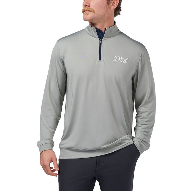 Bussin With The Boys Girl Dad Quarter Zip-Pullovers-Bussin With The Boys-Barstool Sports