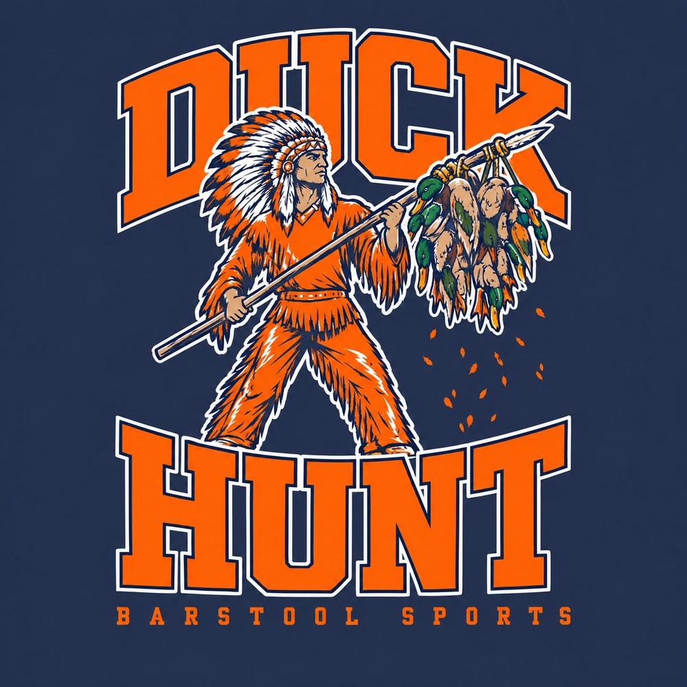 Chief Duck Hunt Pocket Tee-T-Shirts-Barstool U-Barstool Sports