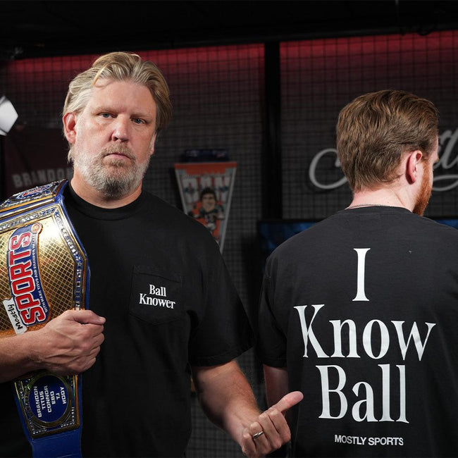 I Know Ball Pocket Tee-T-Shirts-Mostly Sports-Barstool Sports