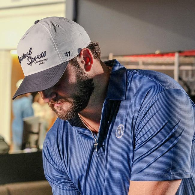 Barstool Sports Striped Performance Polo-Polos-Barstool Sports-Barstool Sports