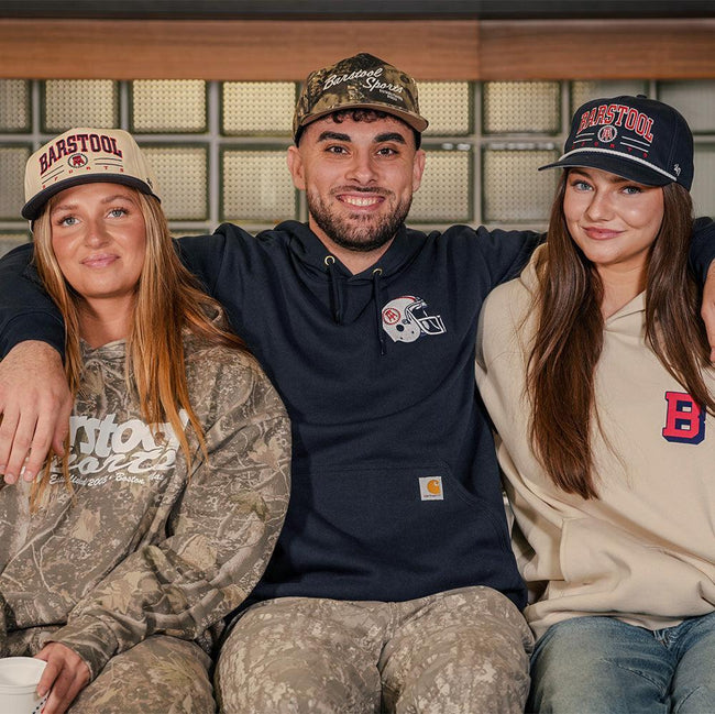 Barstool Sports Crest Premium Hoodie-Hoodies & Sweatshirts-Barstool Sports-Barstool Sports