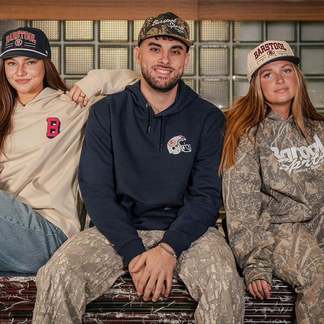 Barstool Sports Football Helmet Premium Hoodie-Hoodies & Sweatshirts-Barstool Sports-Barstool Sports