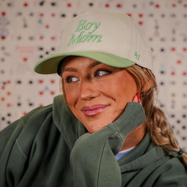 Boy Mom '47 Two Tone HITCH Hat-Hats-Barstool Sports-Barstool Sports