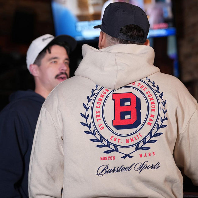 Barstool Sports Crest Premium Hoodie-Hoodies & Sweatshirts-Barstool Sports-Barstool Sports