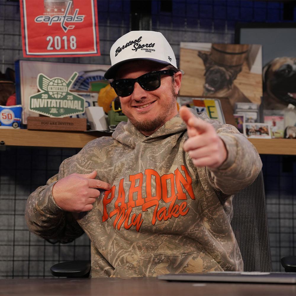 Pardon My Take Camo Premium Hoodie - Pardon My Take Merchandise