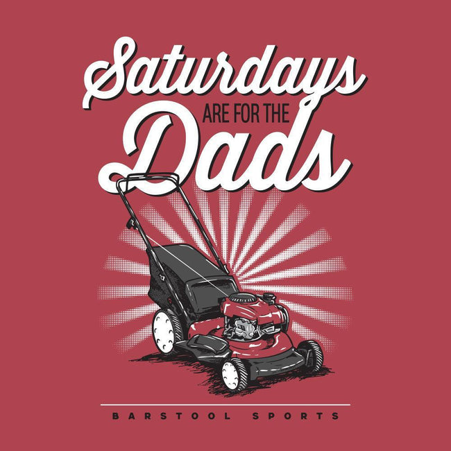 Saturdays Are For The Dads Push Mower Pocket Tee-T-Shirts-SAFTB-Barstool Sports