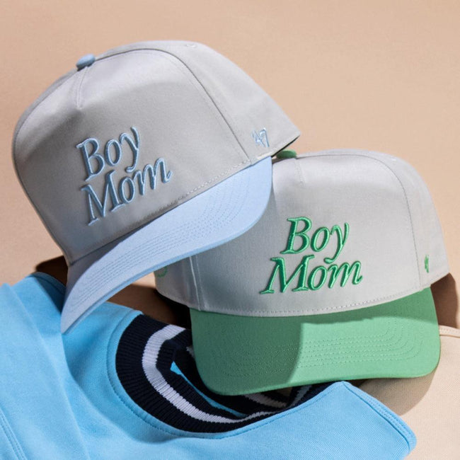 Boy Mom '47 Two Tone HITCH Hat-Hats-Barstool Sports-Barstool Sports