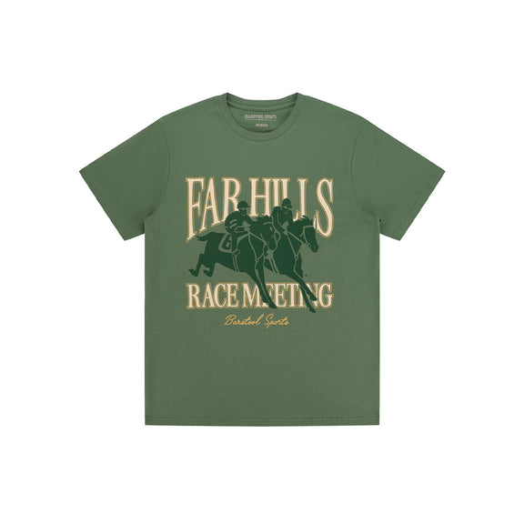 The Hunt x Barstool Sports Far Hills Graphic Tee-T-Shirts-Barstool Sports-Green-S-Barstool Sports