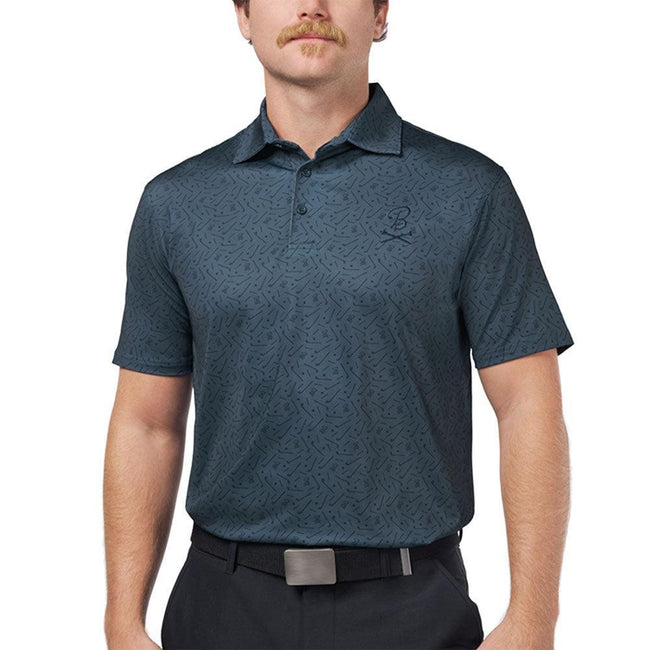 Barstool Golf Printed Performance Polo-Polos-Fore Play-Barstool Sports