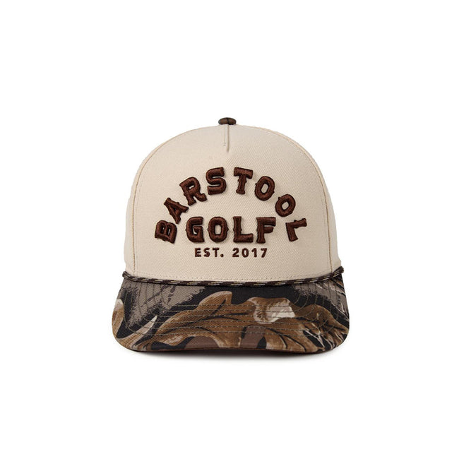 Barstool Golf Camo Vintage Rope Snapback Hat-Hats-Fore Play-Barstool Sports
