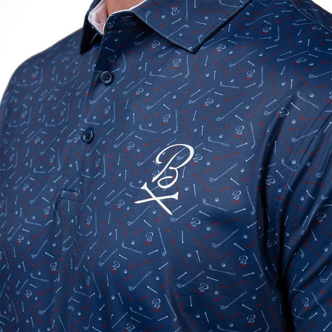 Barstool Golf Printed Performance Polo-Polos-Fore Play-Barstool Sports