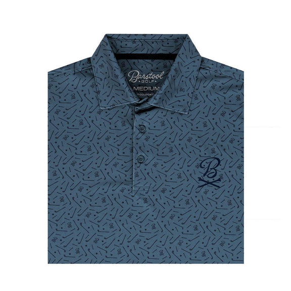 Barstool Golf Printed Performance Polo-Polos-Fore Play-Barstool Sports