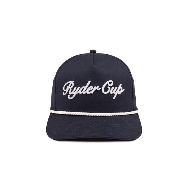 Barstool Golf x Ryder Cup Chainstitch Rope Snapback Hat-Hats-Fore Play-Navy-One Size-Barstool Sports