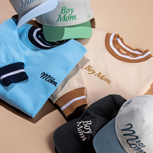 Boy Mom Ribbed Crewneck-Crewnecks-Barstool Sports-Barstool Sports
